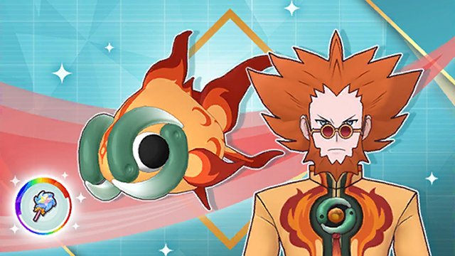 Lysandre and Chi-Yu in Pokémon Masters EX