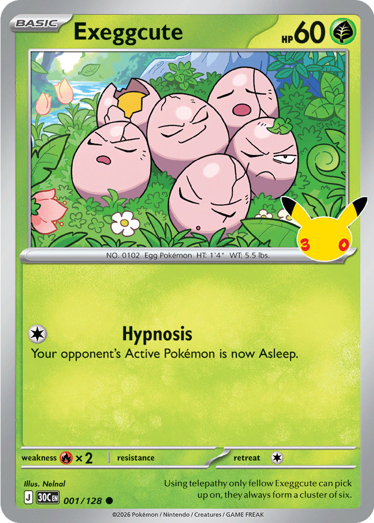 Exeggcute, 001/128