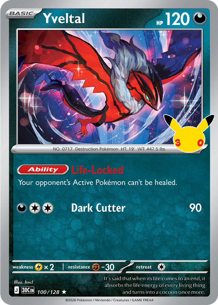 Yveltal, 100/128