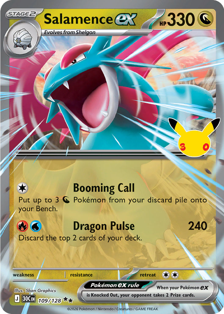 Salamence ex, 109/128