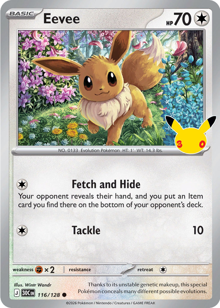 Eevee, 116/128