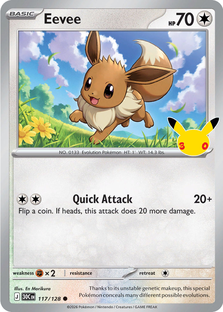 Eevee, 117/128
