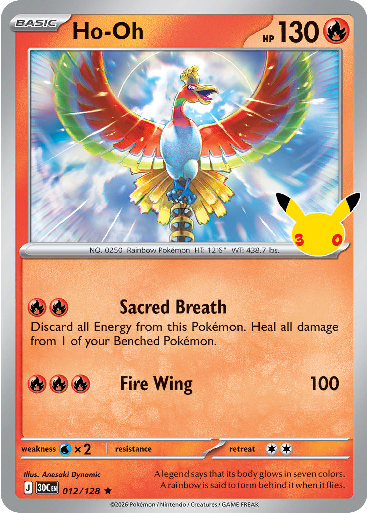 Ho-Oh, 012/128