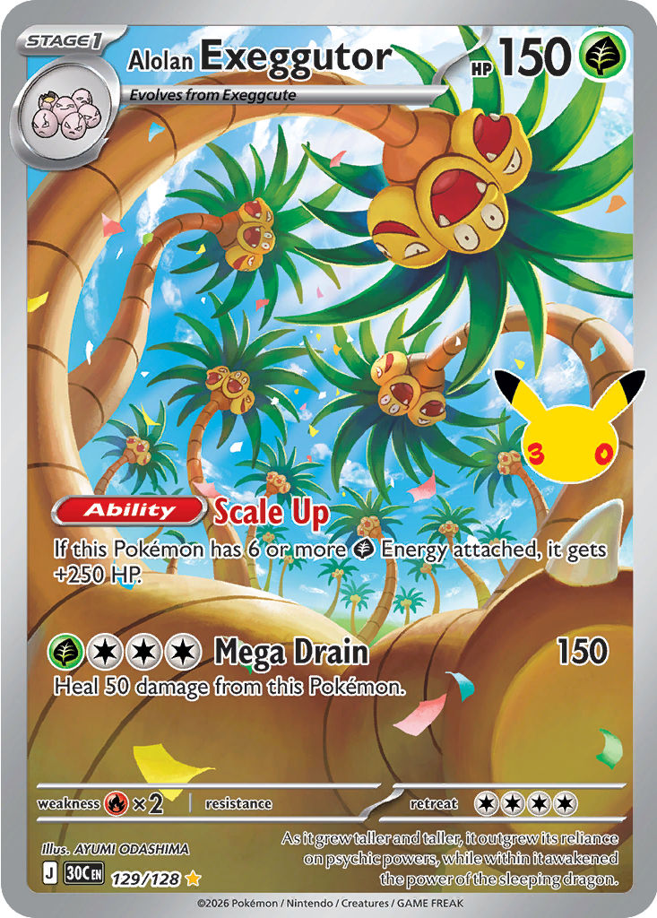 Alolan Exeggutor, 129/128