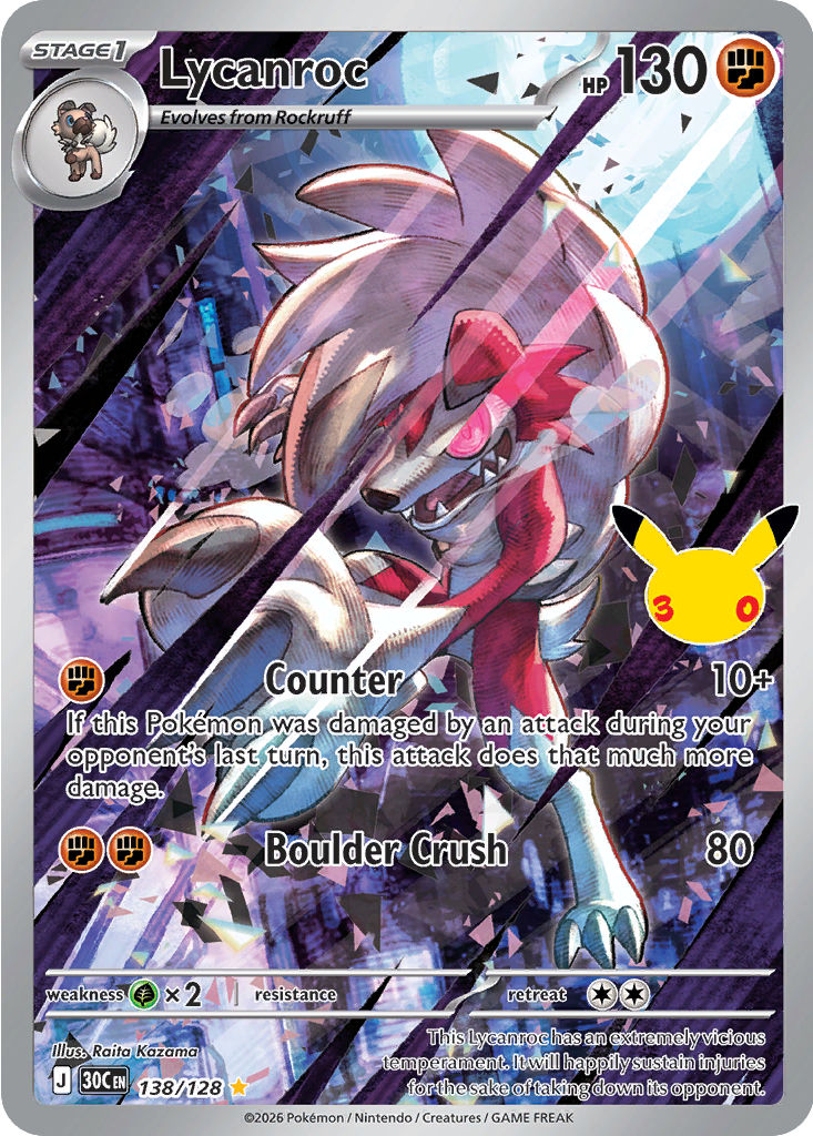 Lycanroc, 138/128