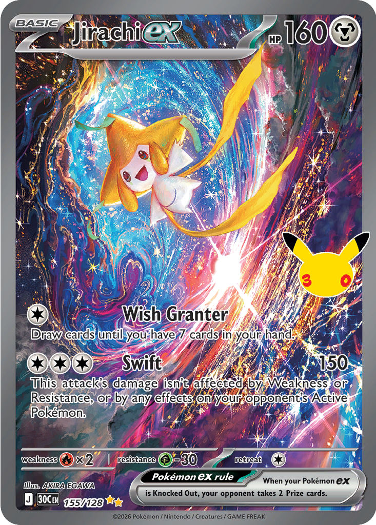 Jirachi ex, 155/128