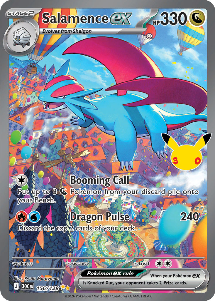 Salamence ex, 156/128