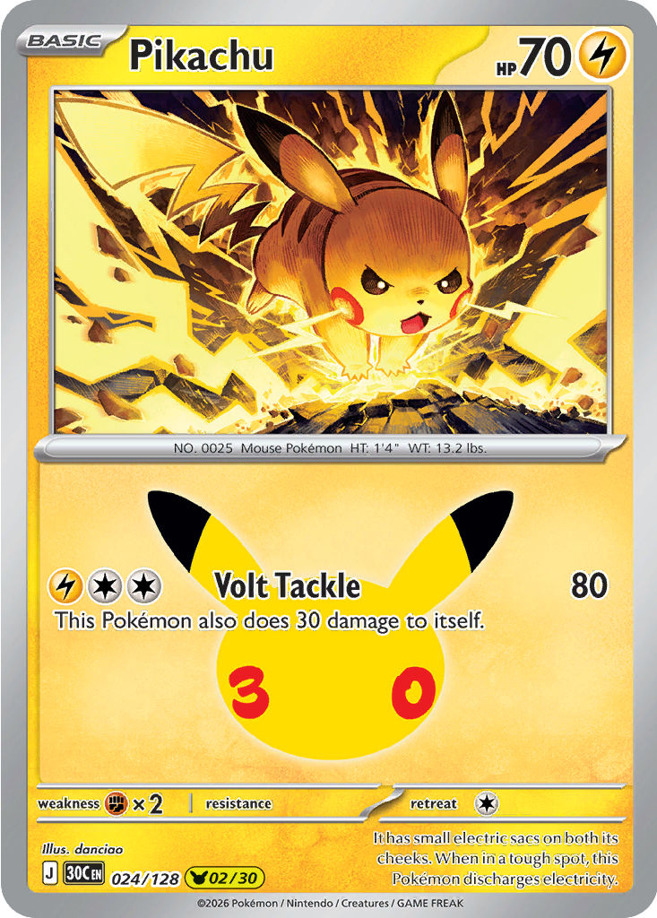 Pikachu, 024/128