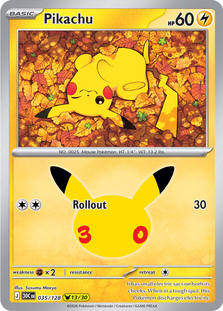 Pikachu, 035/128