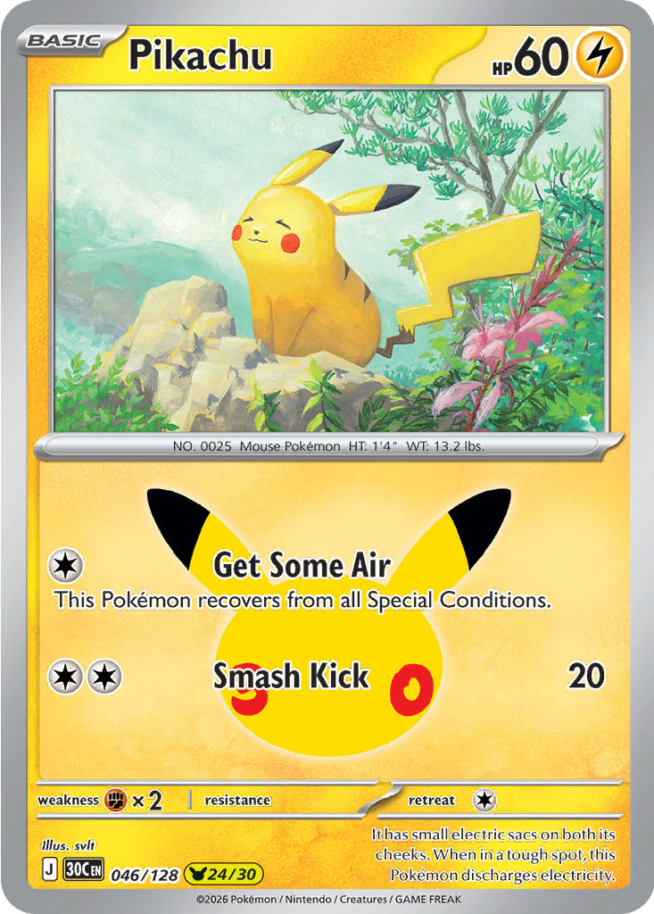 Pikachu, 046/128