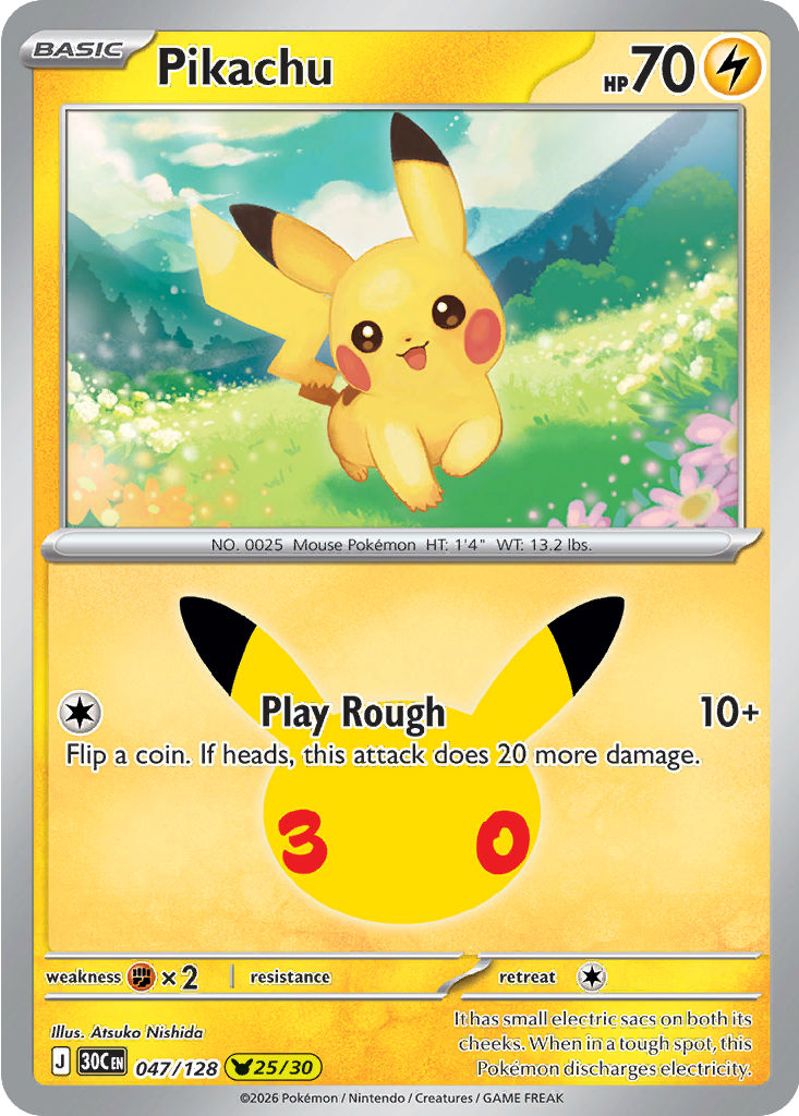 Pikachu, 047/128