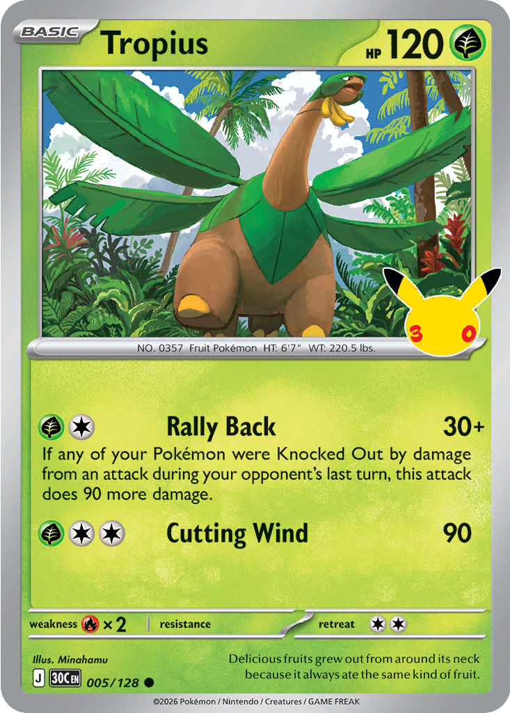 Tropius, 005/128