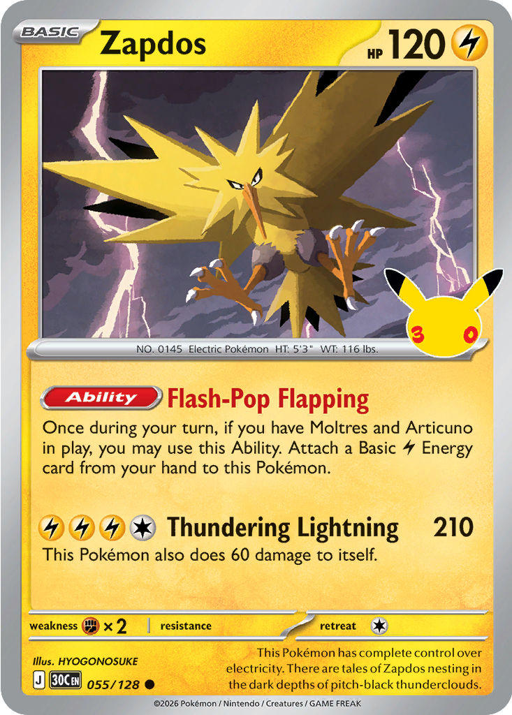 Zapdos, 055/128