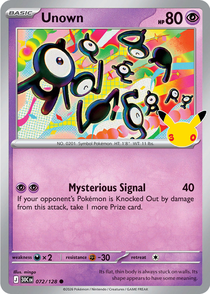 Unown, 072/128