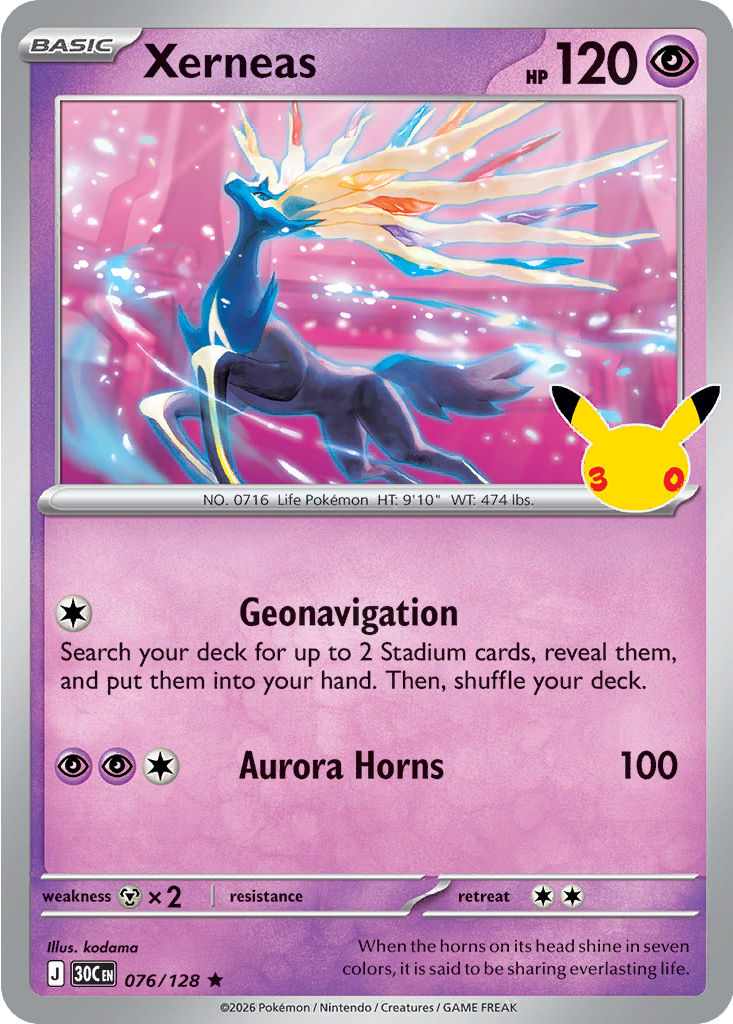 Xerneas, 076/128