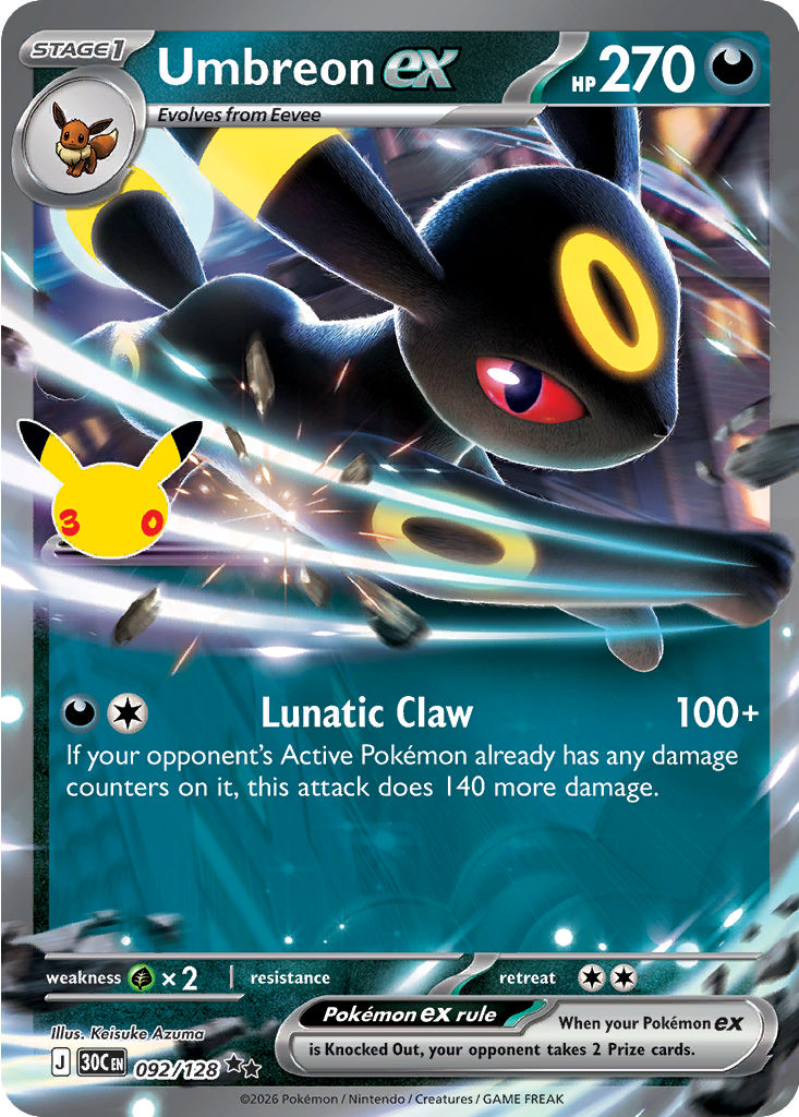 Umbreon ex, 092/128