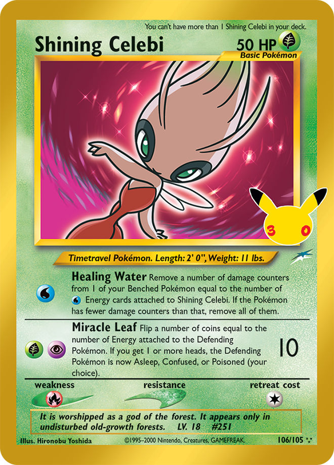 Shining Celebi, Classic 6