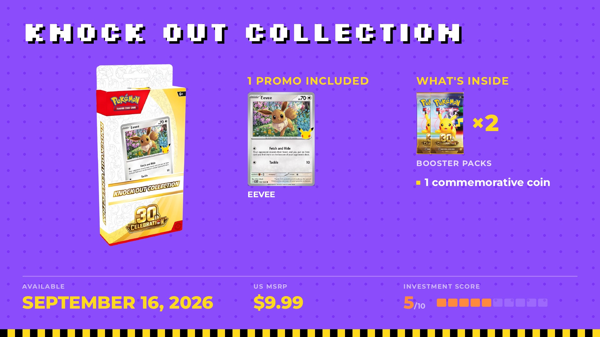 Knock Out Collection: Eevee promo and commemorative coin