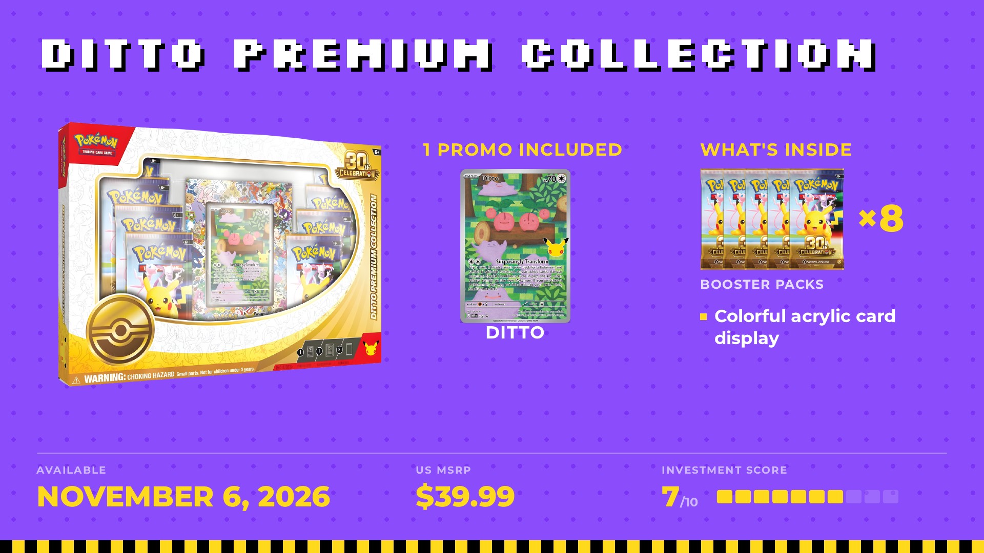 Ditto Premium Collection: Ditto promo and acrylic display