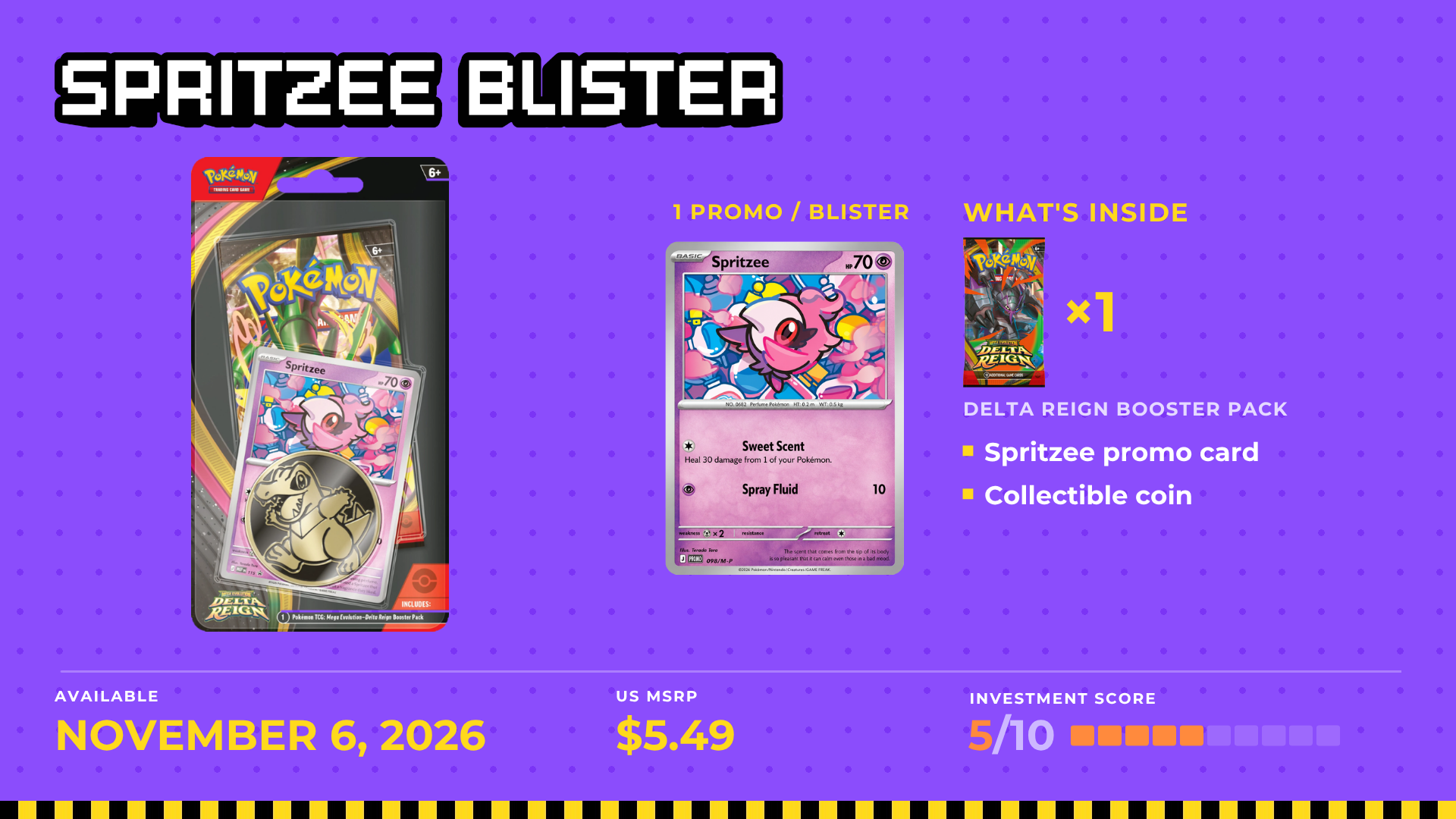 A small purchase with a visible guaranteed card ,  original Side Quest episode graphic