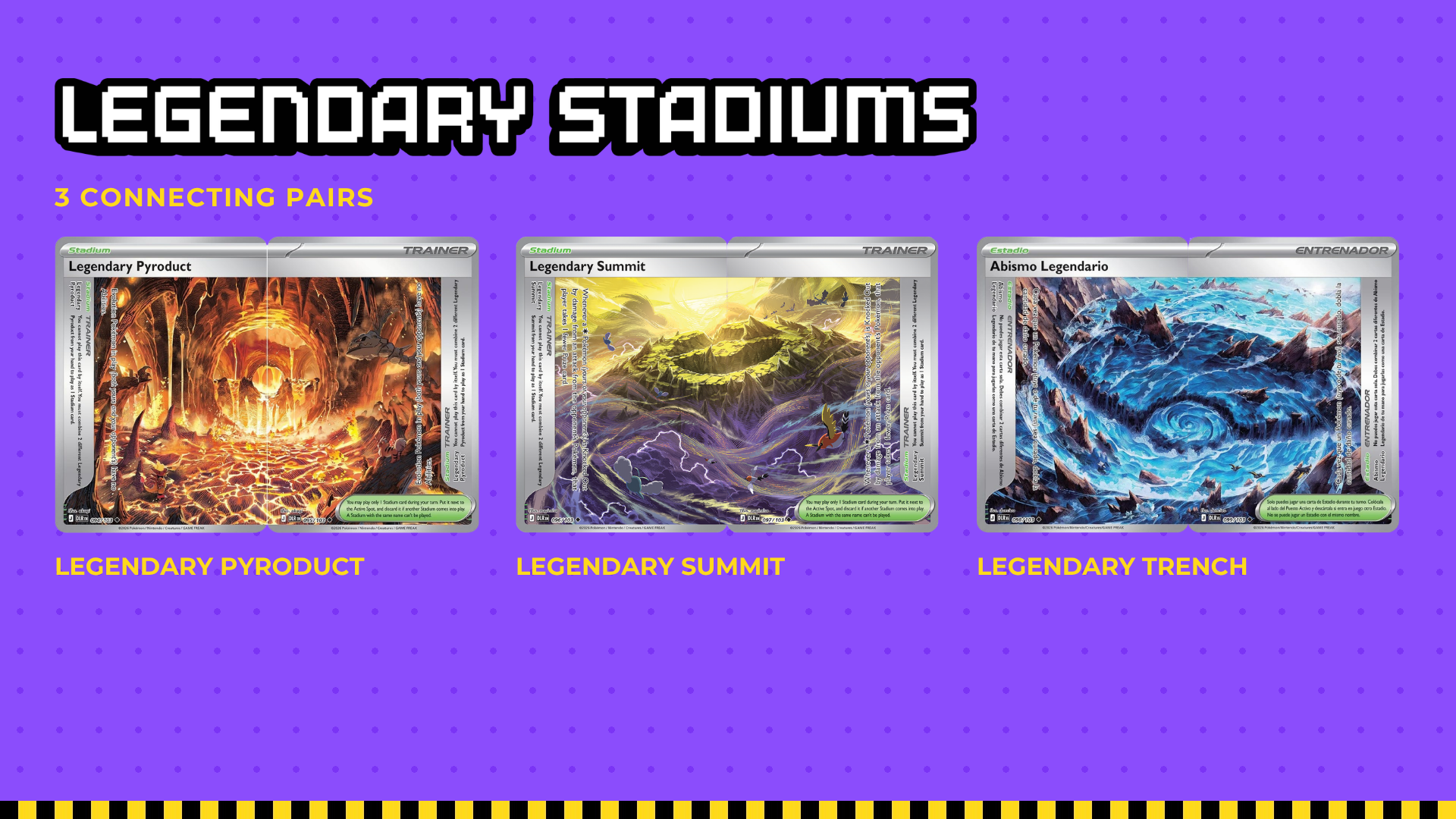 Legendary Pyroduct, Legendary Summit and Legendary Trench ,  original Side Quest episode graphic